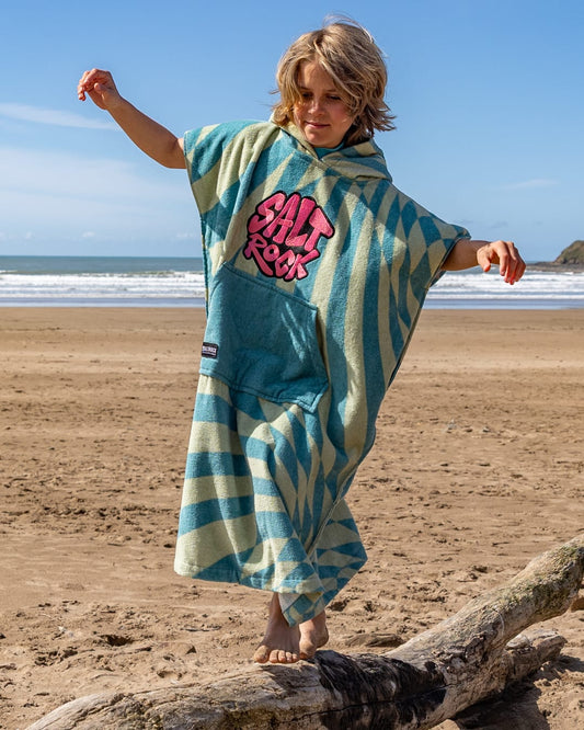 Warp Kids Changing Towel in Blue