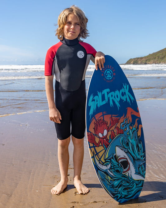 Core 3/2 Shortie Wetsuit in Red