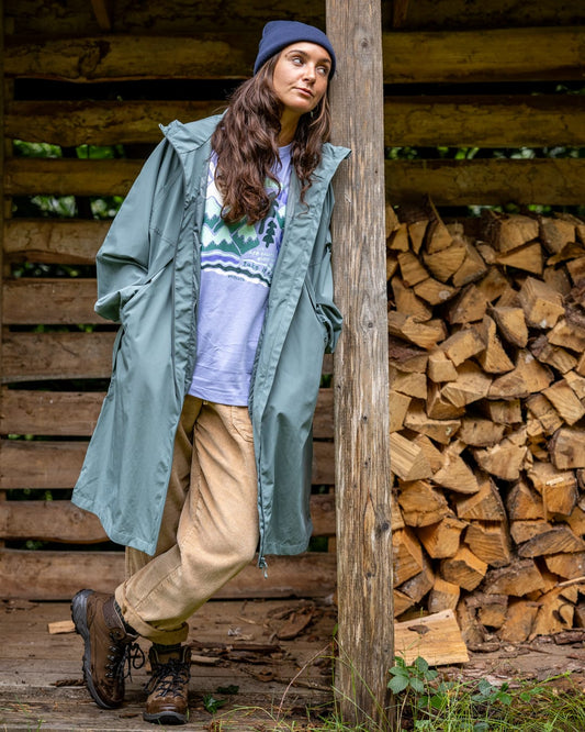 Alpine Womens Waterproof In Dark Green