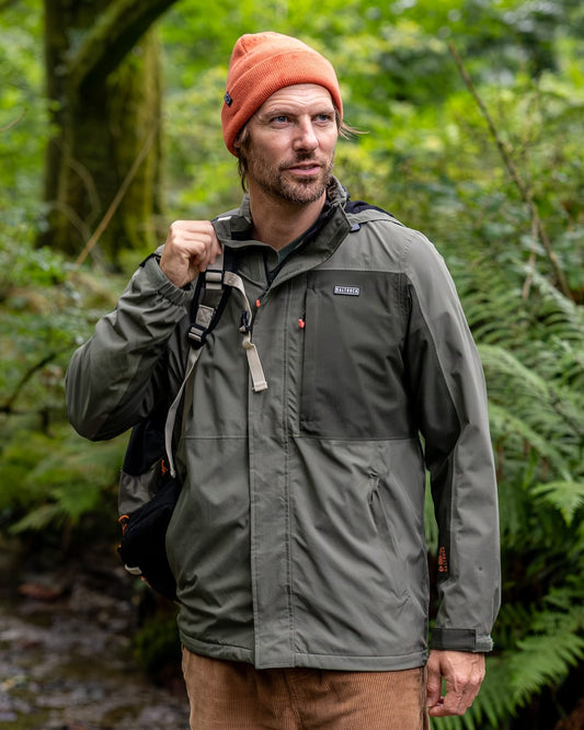 Whistler Panel Mens Waterproof In Dark Green