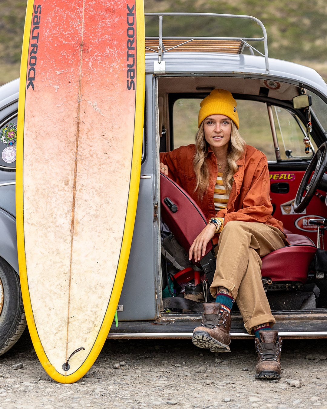 Spirit - Womens Long Sleeve Shirt - Orange