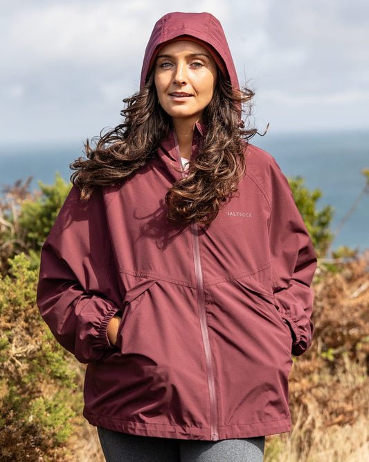 Alpine Womens Waterproof In Dark Purple