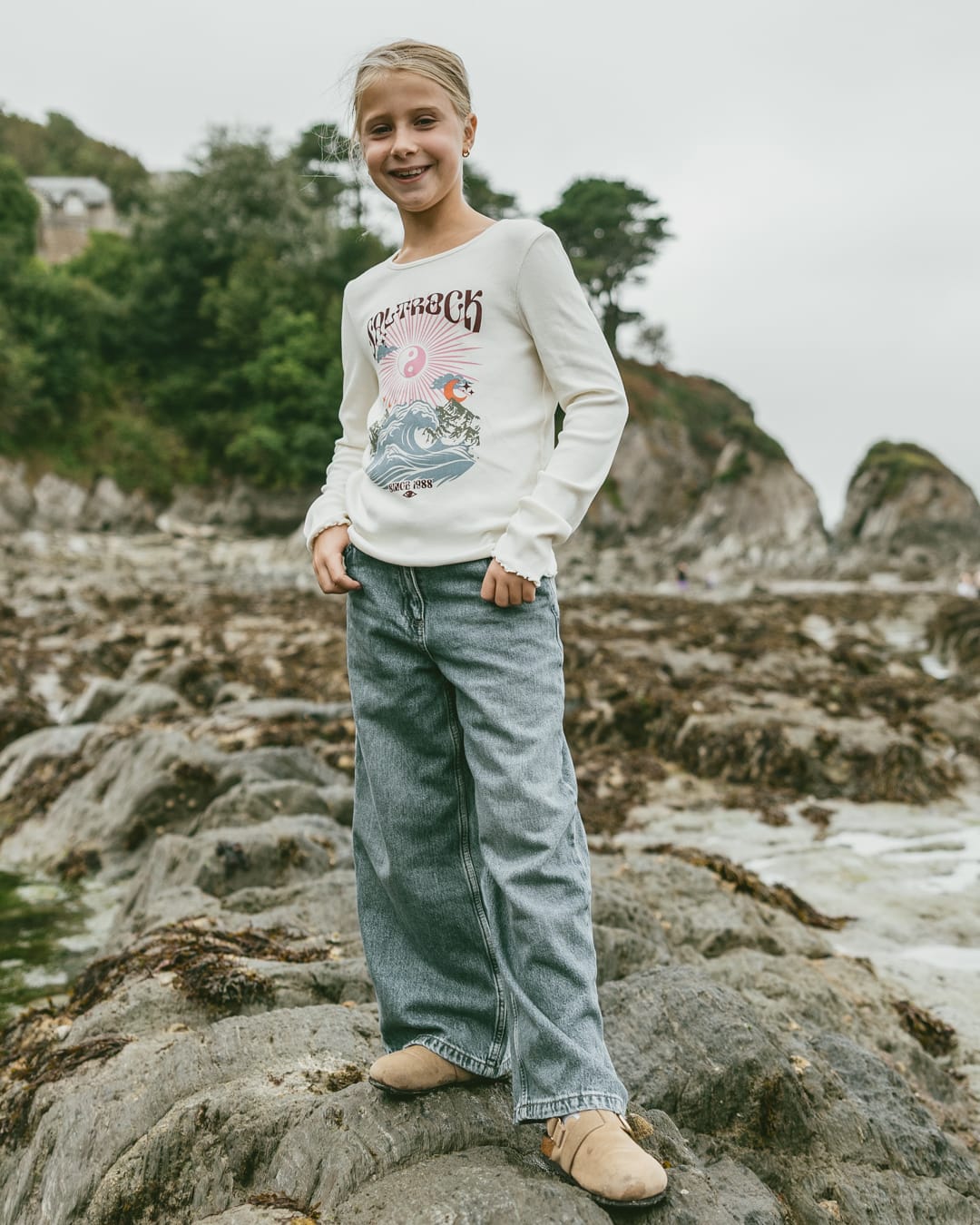Surf Synergy Kids Slim Fit Long Sleeve T-Shirt