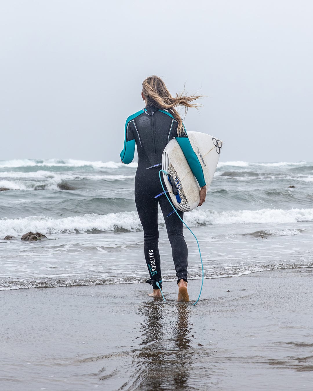 Women's 3/2 Core Full Wetsuit - Turquoise