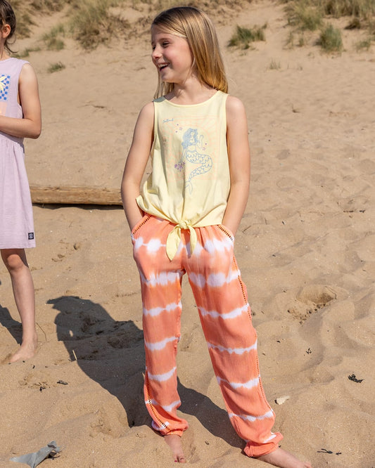 Maida Kids Trouser in Orange