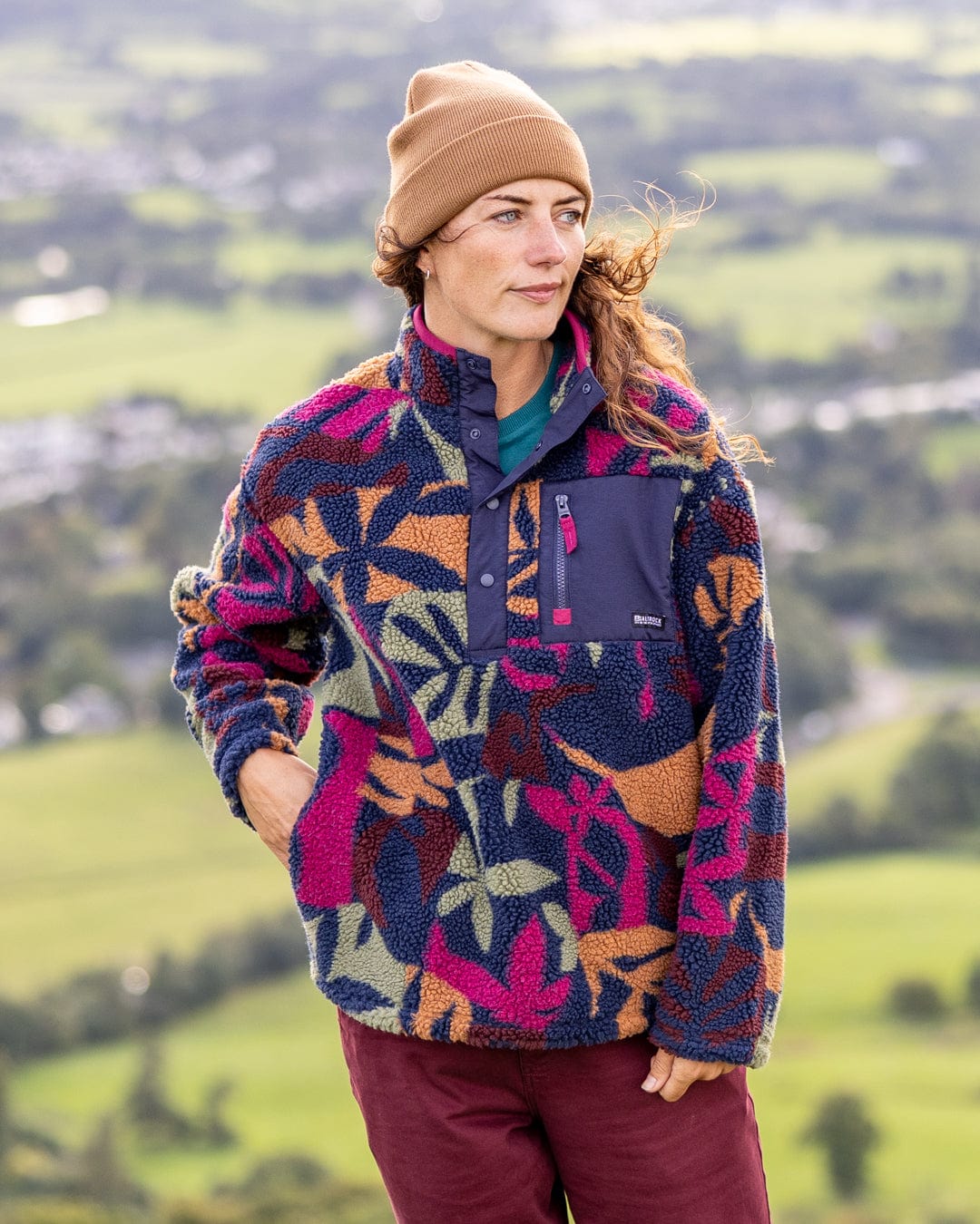 Lizi Balance - 1/4 Neck Sherpa Fleece - Multi