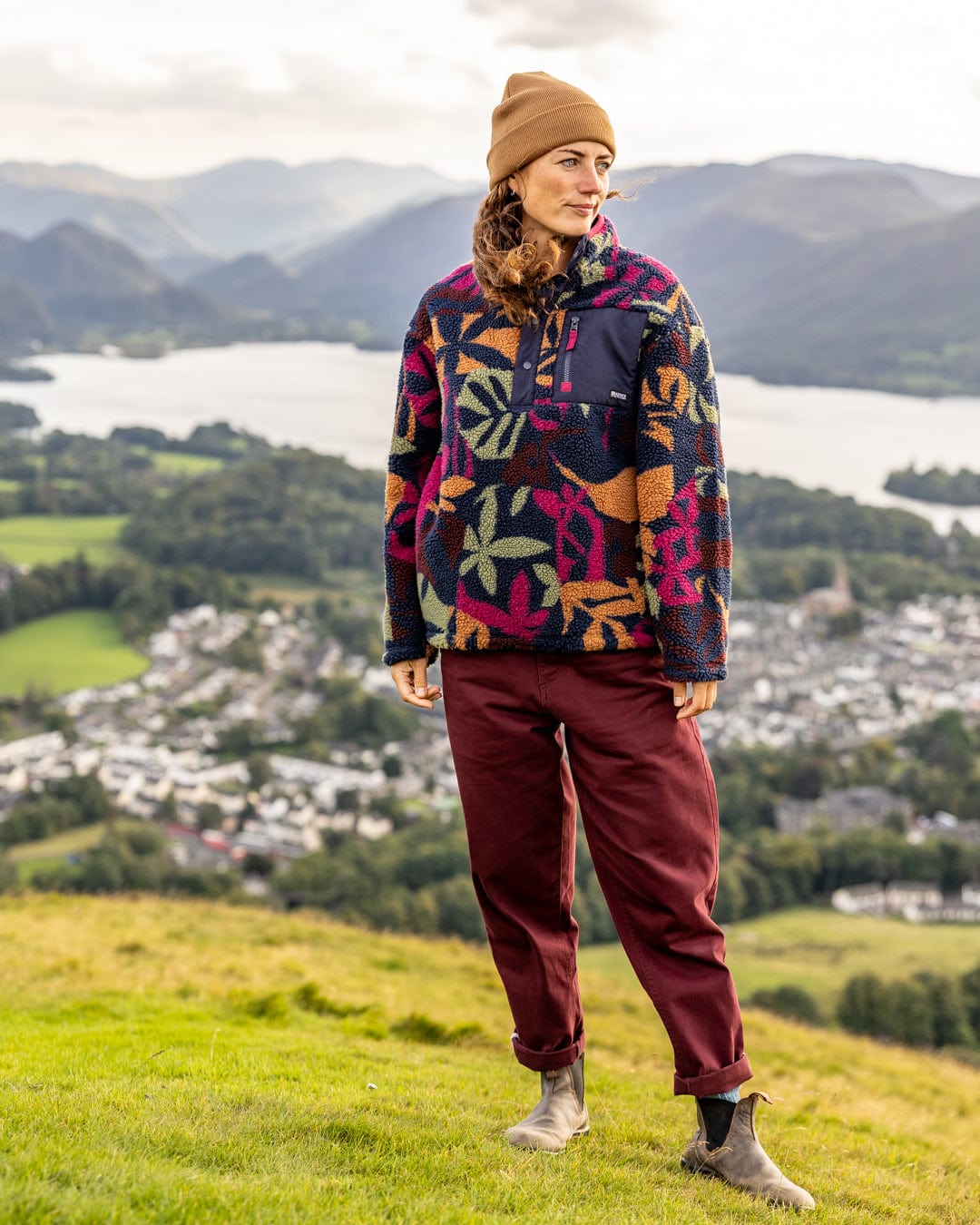 Lizi Balance - 1/4 Neck Sherpa Fleece - Multi
