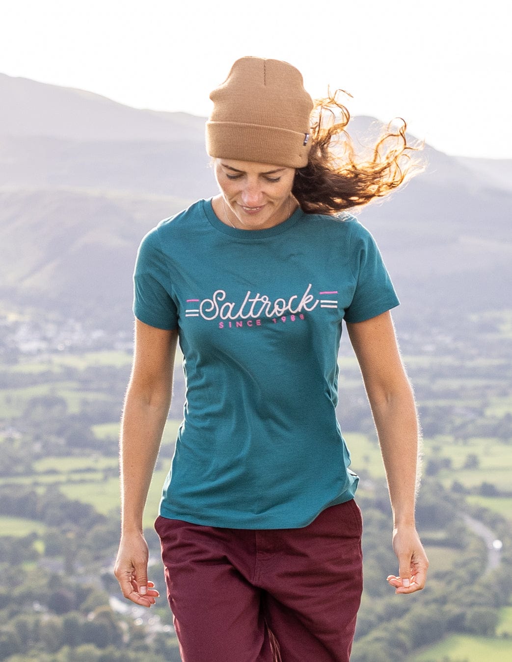 Links - Womens Short Sleeve T-Shirt - Teal