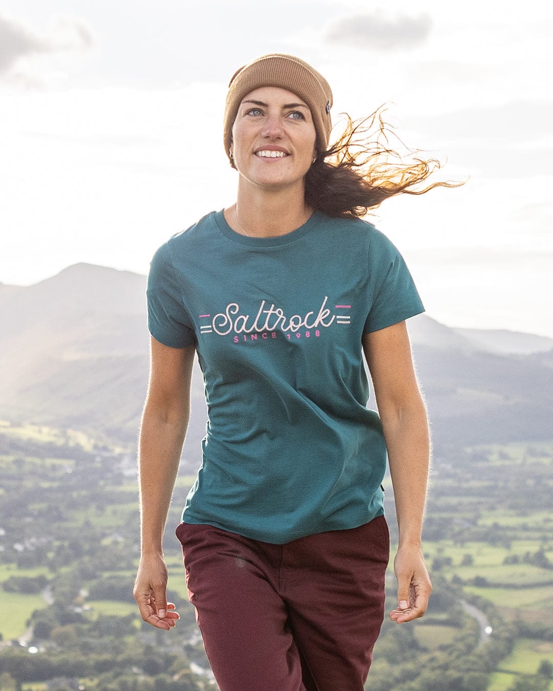 Links - Womens Short Sleeve T-Shirt - Teal