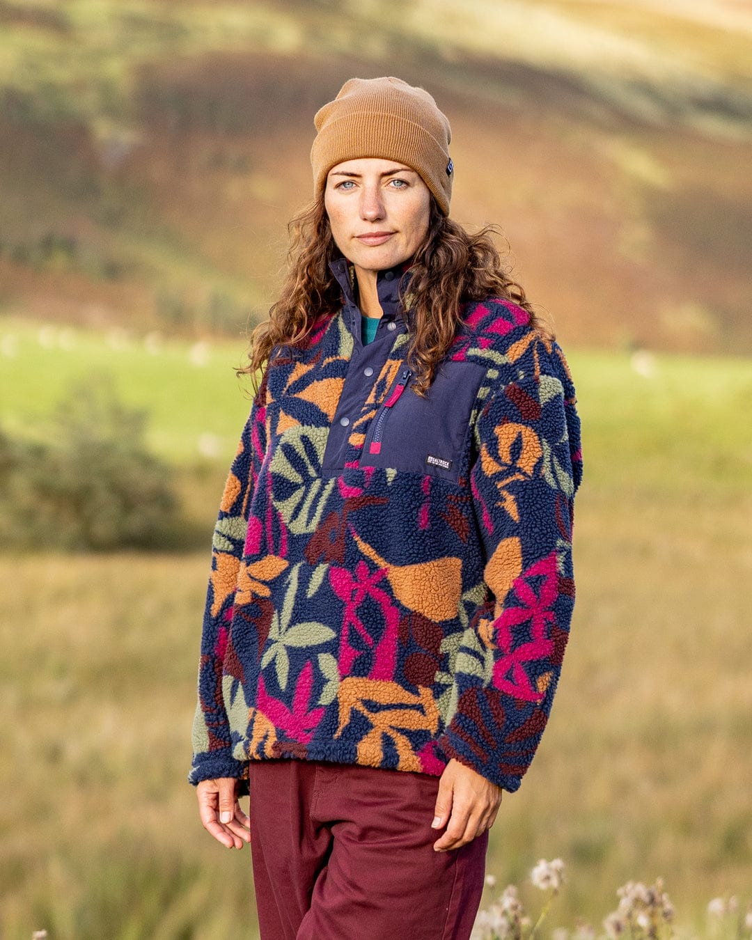 Lizi Balance - 1/4 Neck Sherpa Fleece - Multi