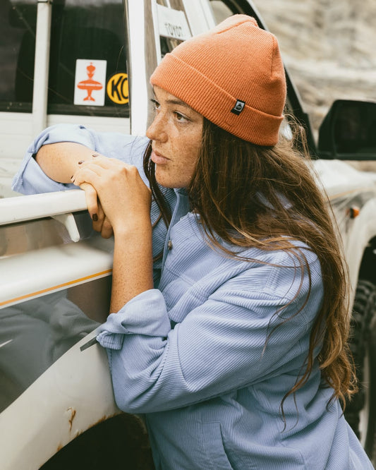 OK Beanie in Light Orange