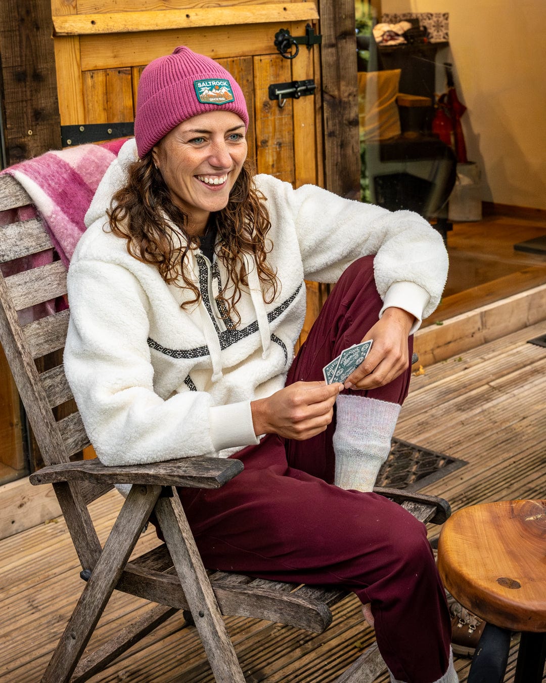 Orla - Womens Fleece - Cream