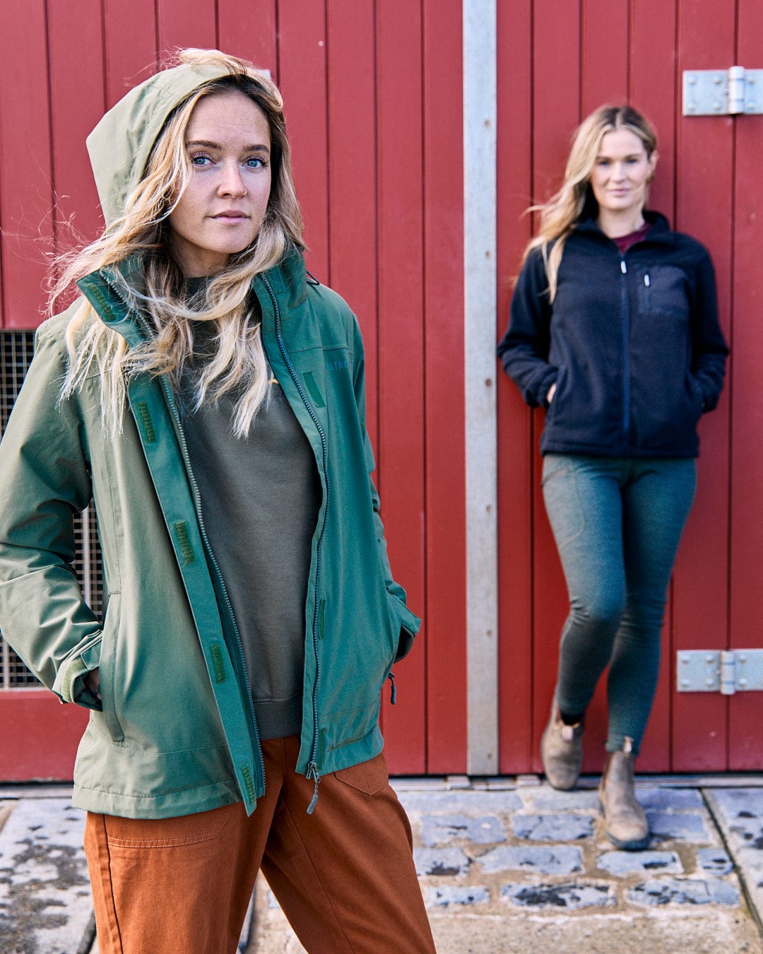 Aubrey - Womens Waterproof Jacket - Green