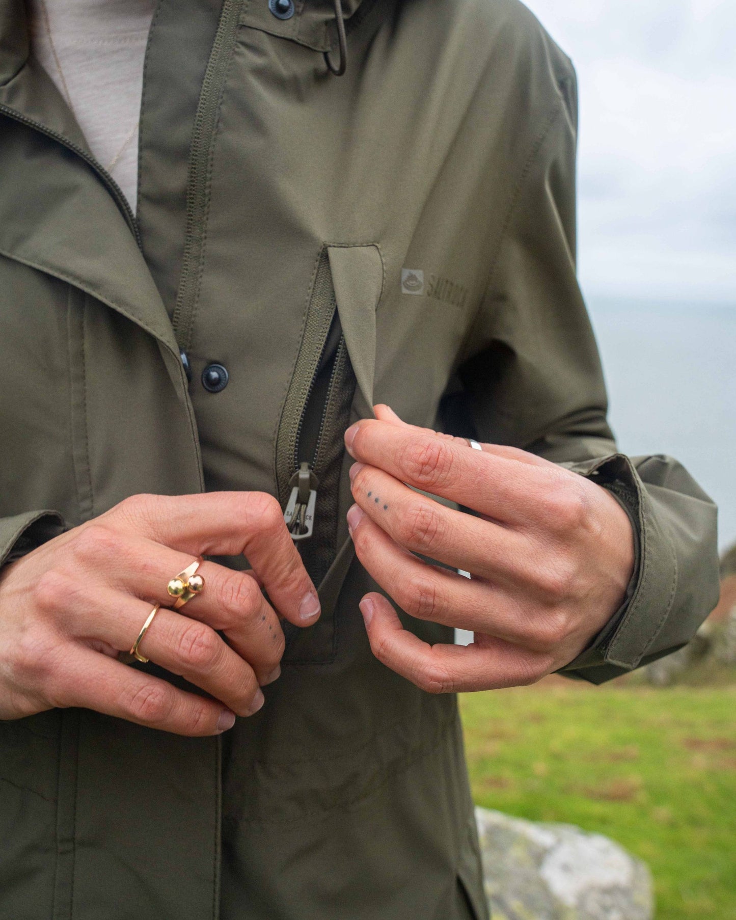 North West - Womens Waterproof Jacket - Green