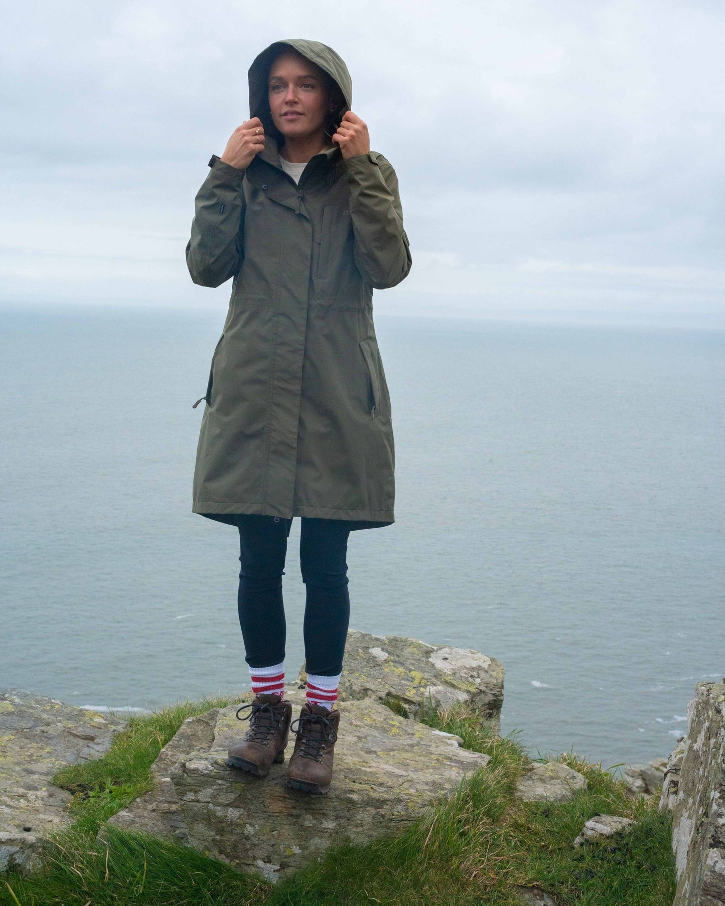 North West - Womens Waterproof Jacket - Green