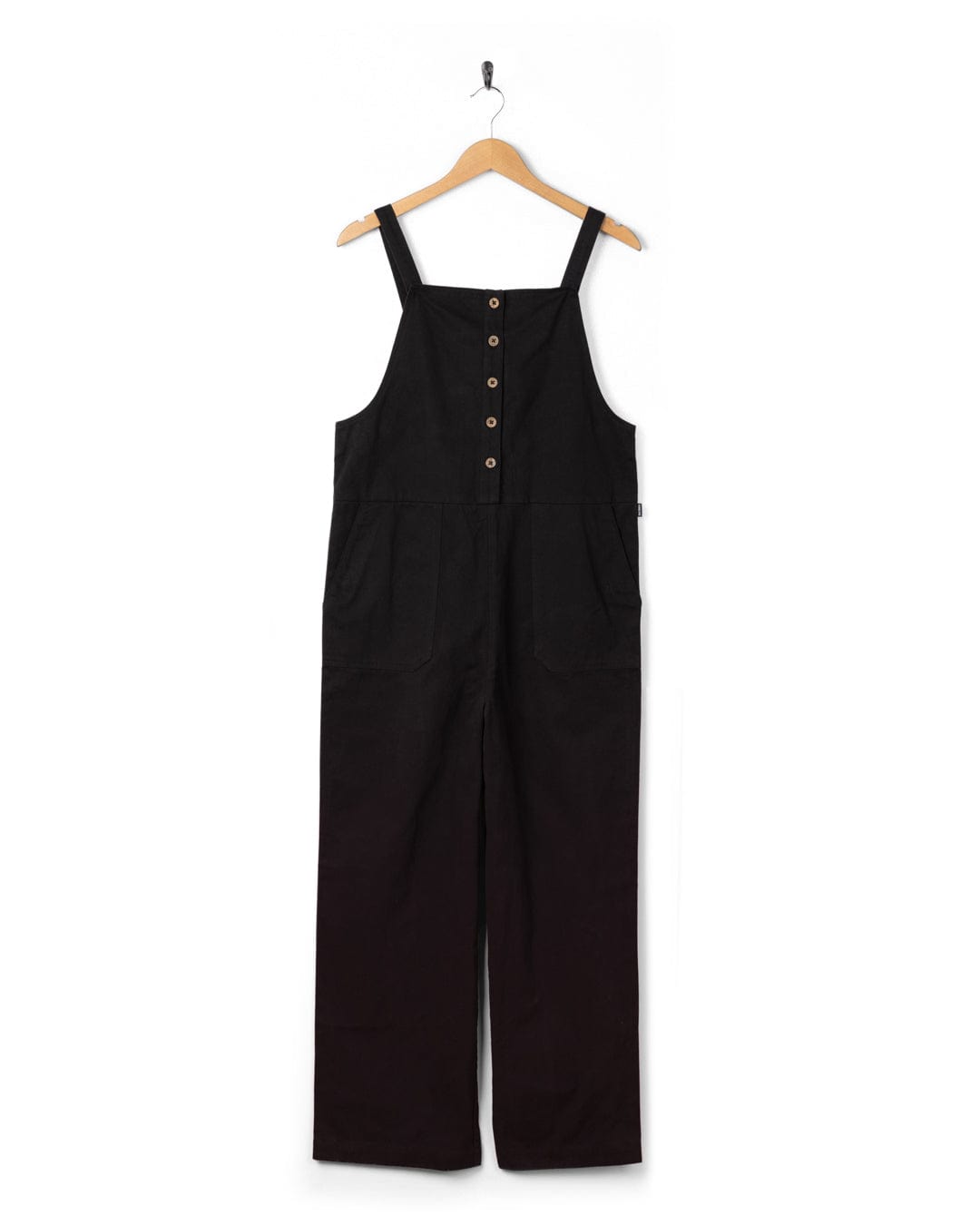 Jenna - Womens Dungarees - Black