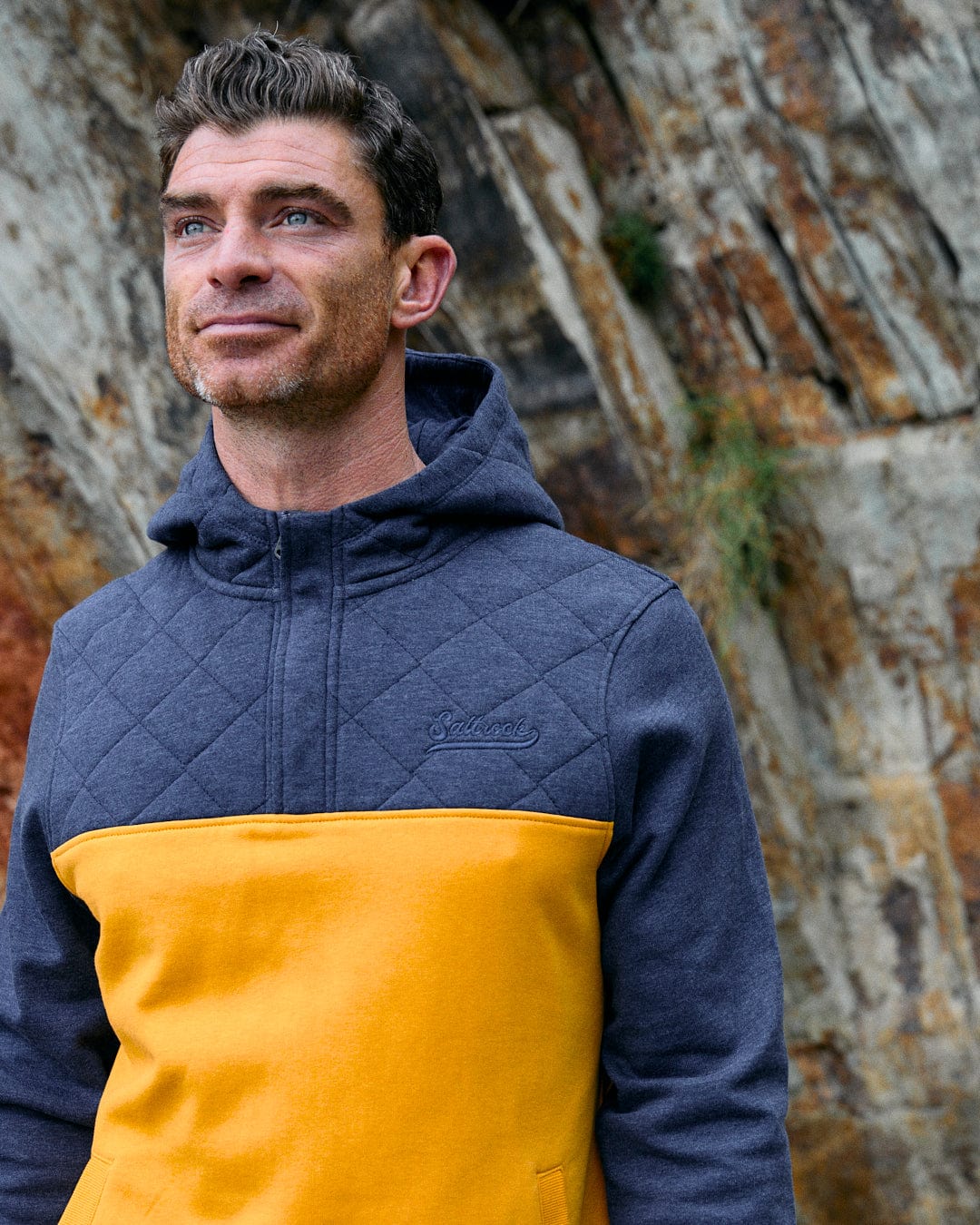 Aiken 1 4 Neck Recycled Hoodie