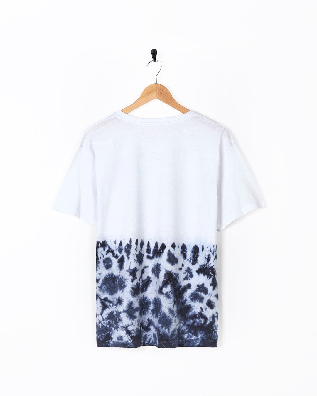 A Saltrock Astra - Womens Short Sleeve T-Shirt - White with a black and white leopard print.