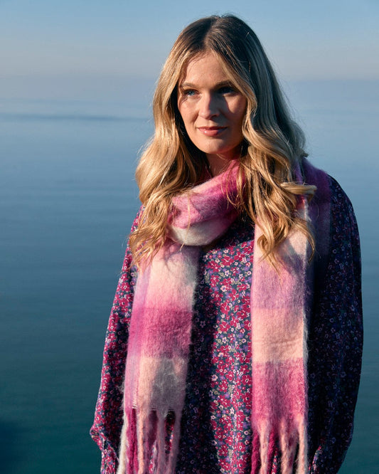 Harvest - Scarf - Pink