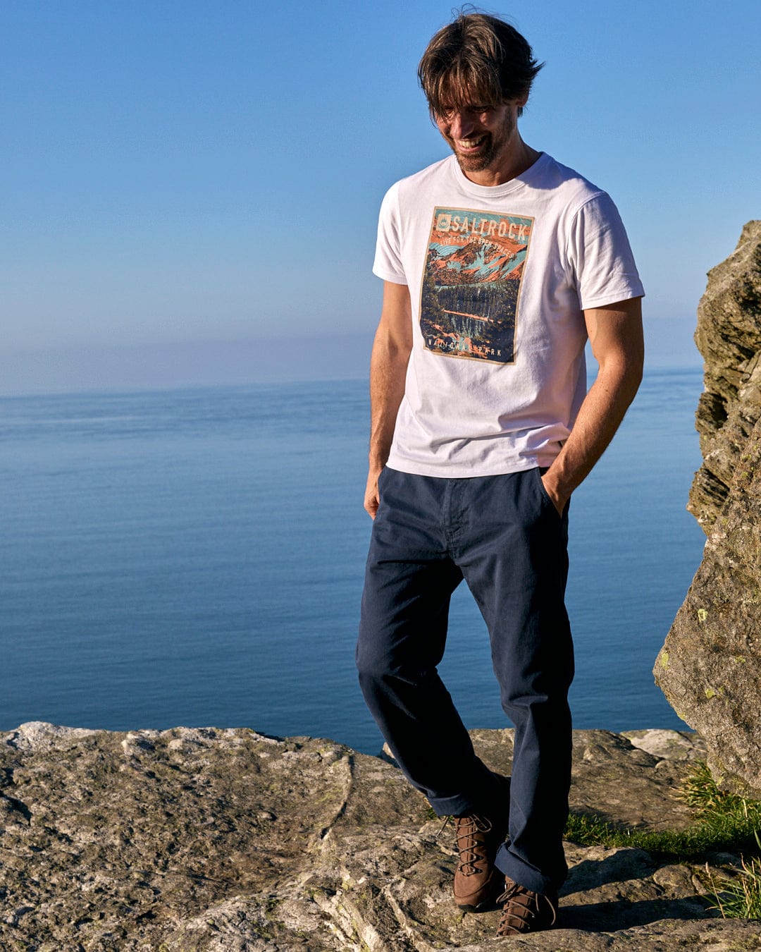 National Park - Mens Short Sleeve T-Shirt - White