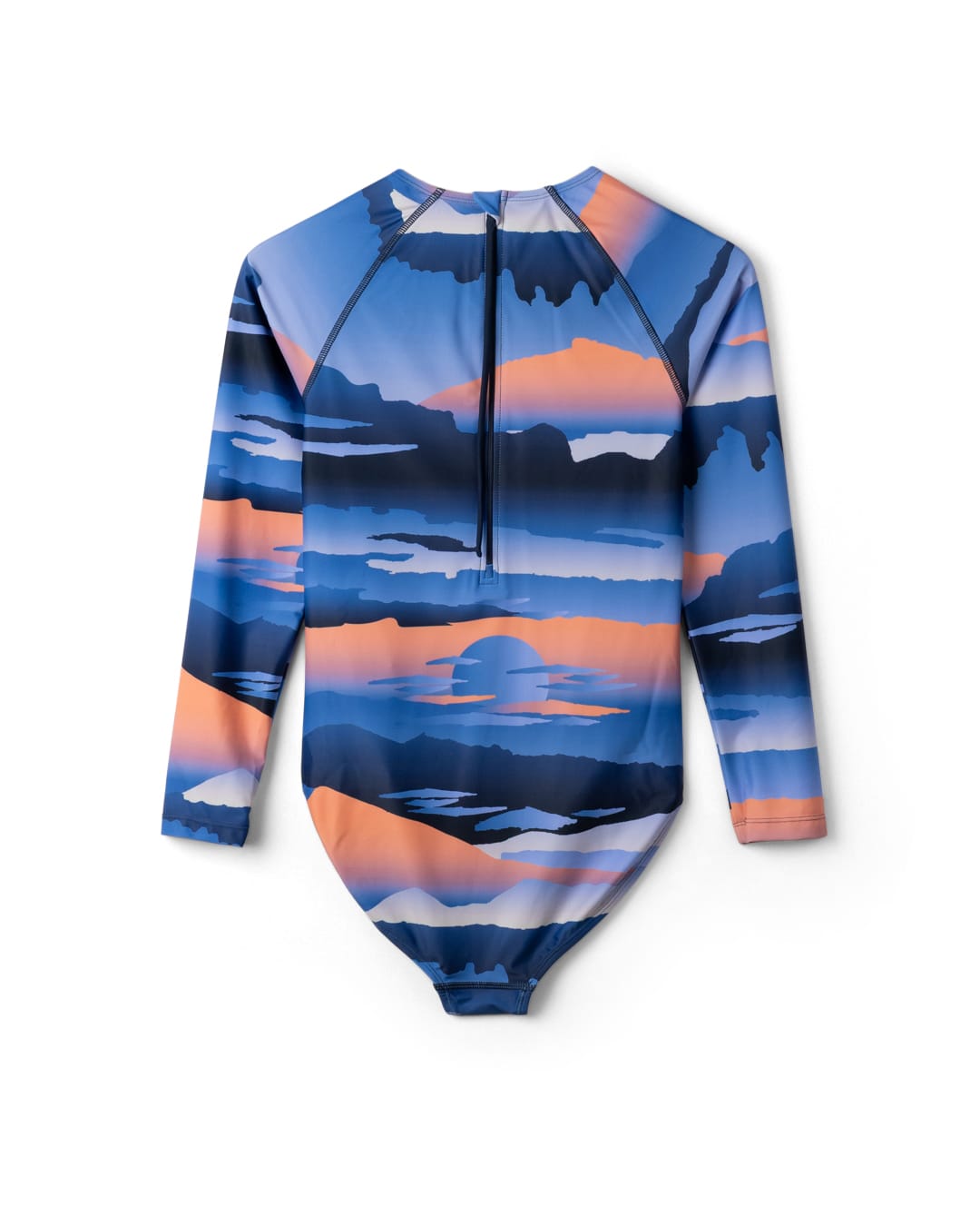 Mountain Haze Womens Swimsuit In Bright Blue