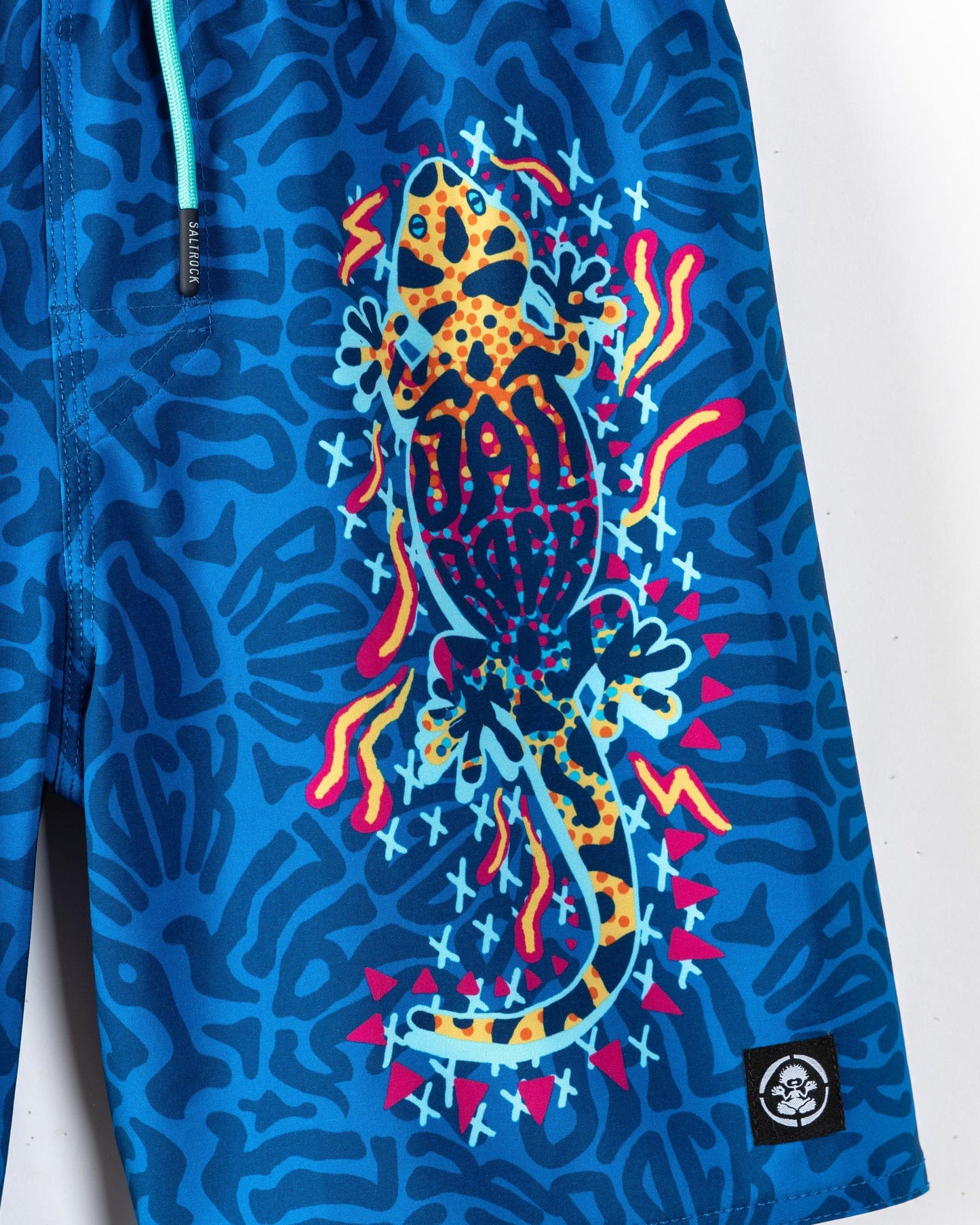 Gecko - Kids Swim Shorts - Blue