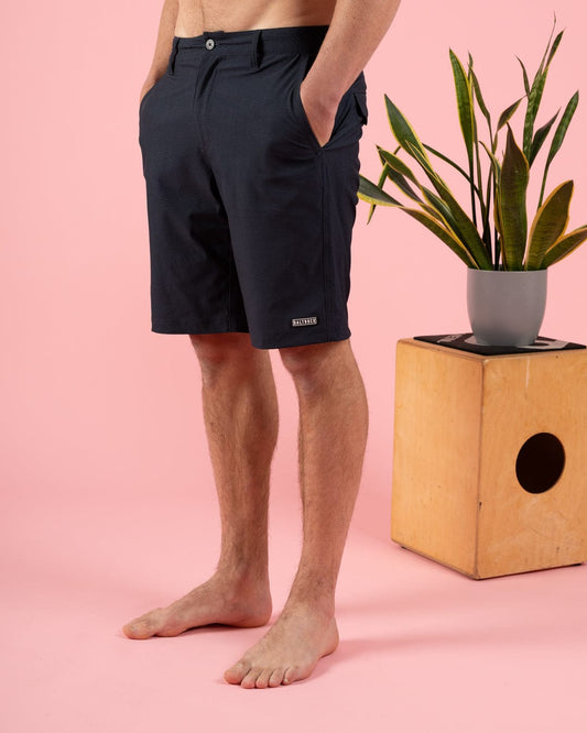 Amphibian 3 Hybrid Boardshort in Dark Grey