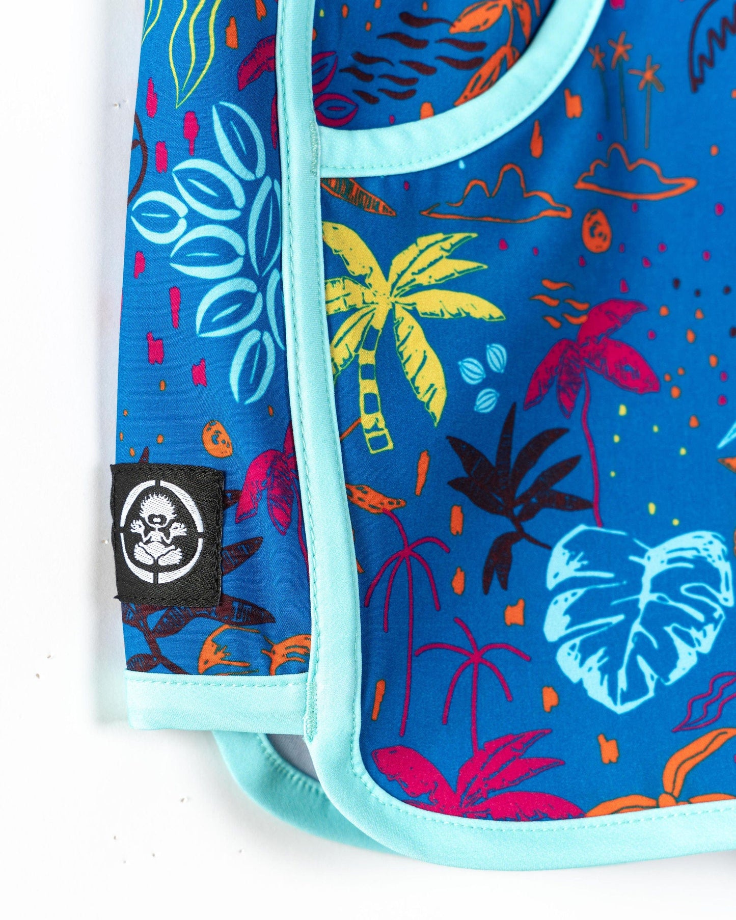 Pia - Kids Recycled Boardshorts - Blue