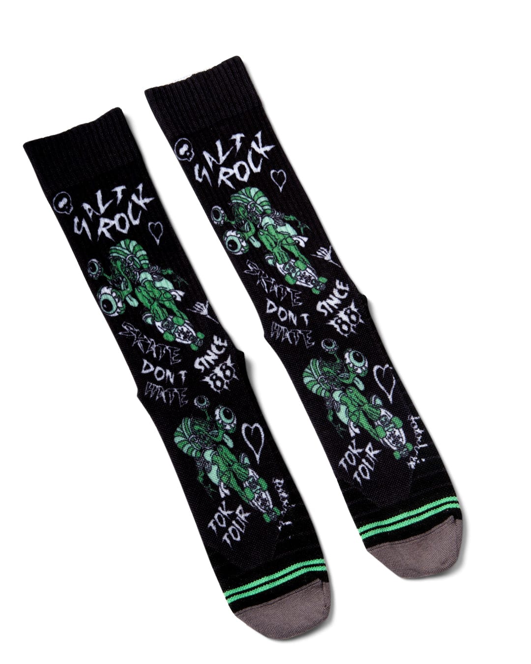 Creeper Love - Sock - Black
