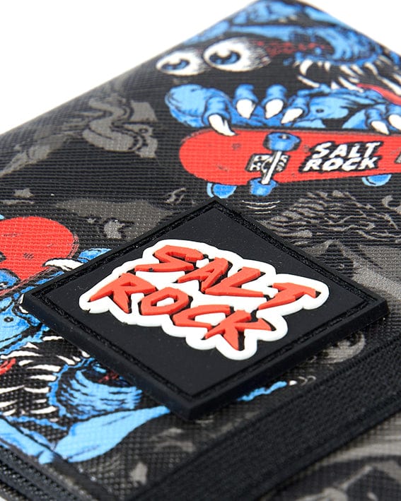 A Creep Show - Wallet - Black with a skull on it.