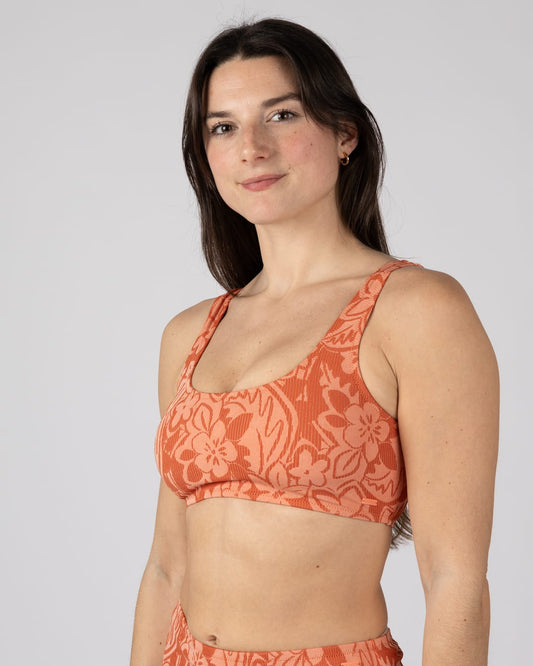 Dali Womens Bikini Top Bikini in Light Orange