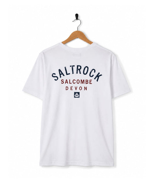 Salcombe Mens Location T-Shirt in White