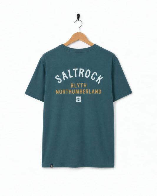 Blyth Mens Location T-Shirt in Teal