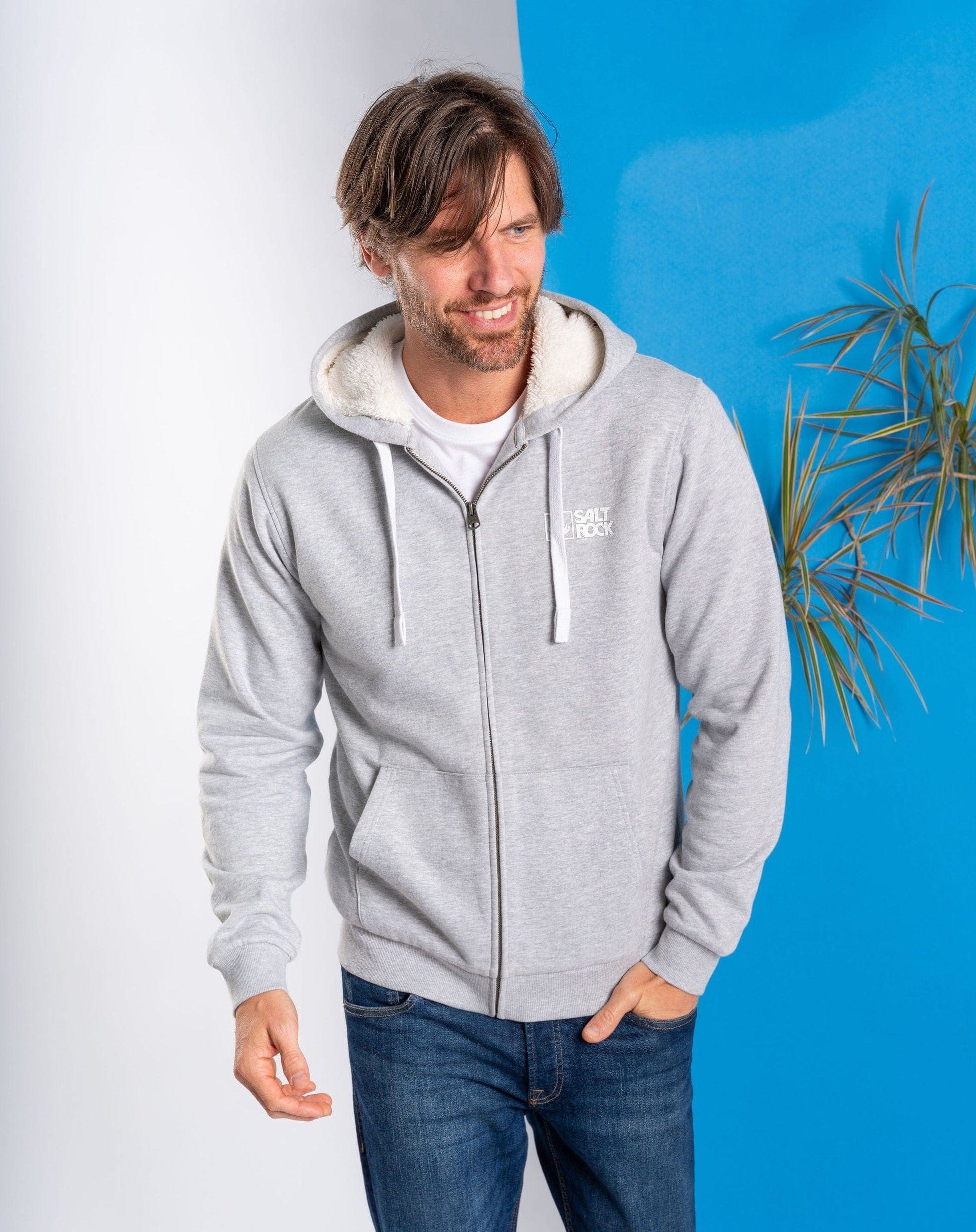 Essential Fur Lined Zip Hoodie