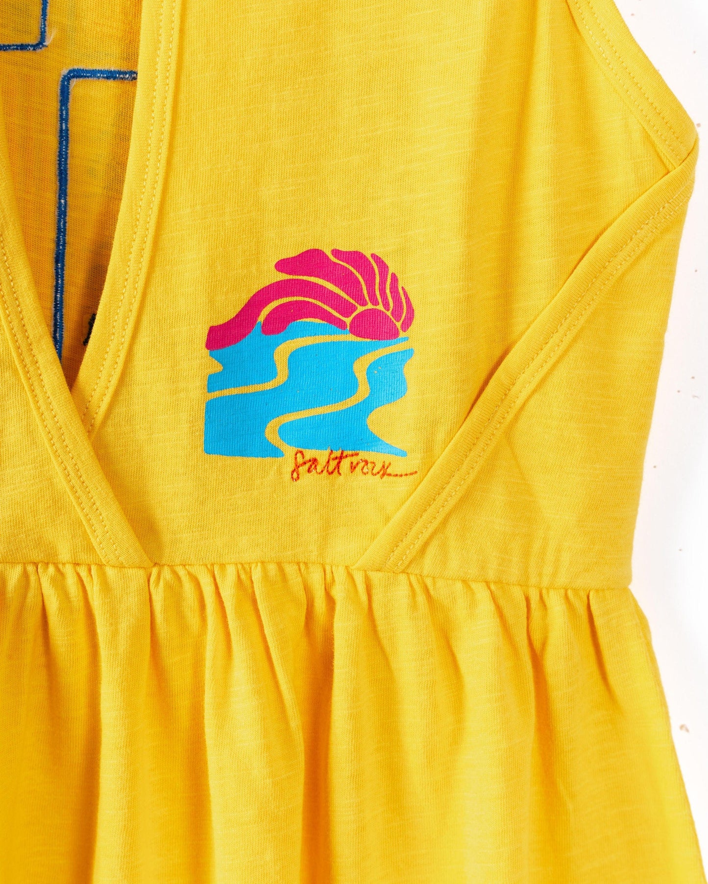 Vacay - Kids Dress - Yellow