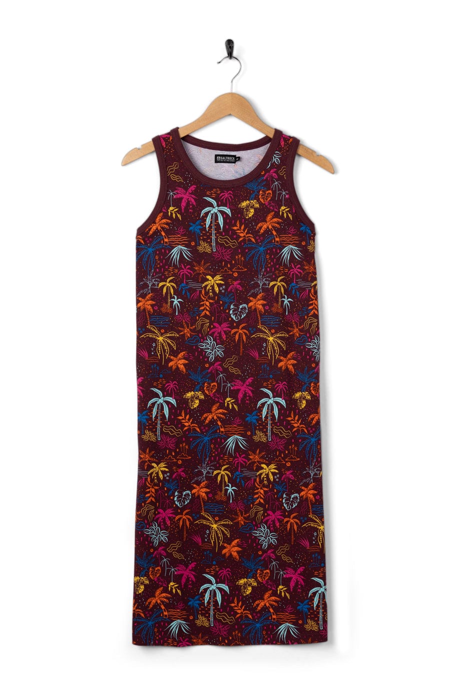 Pia - Womens Midi Dress - Purple