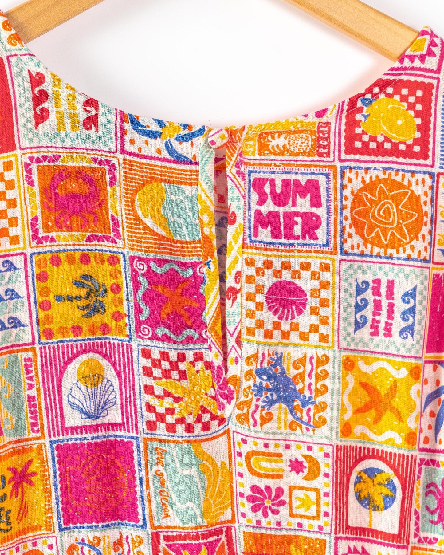 Tiles - Kids Dress - Multi