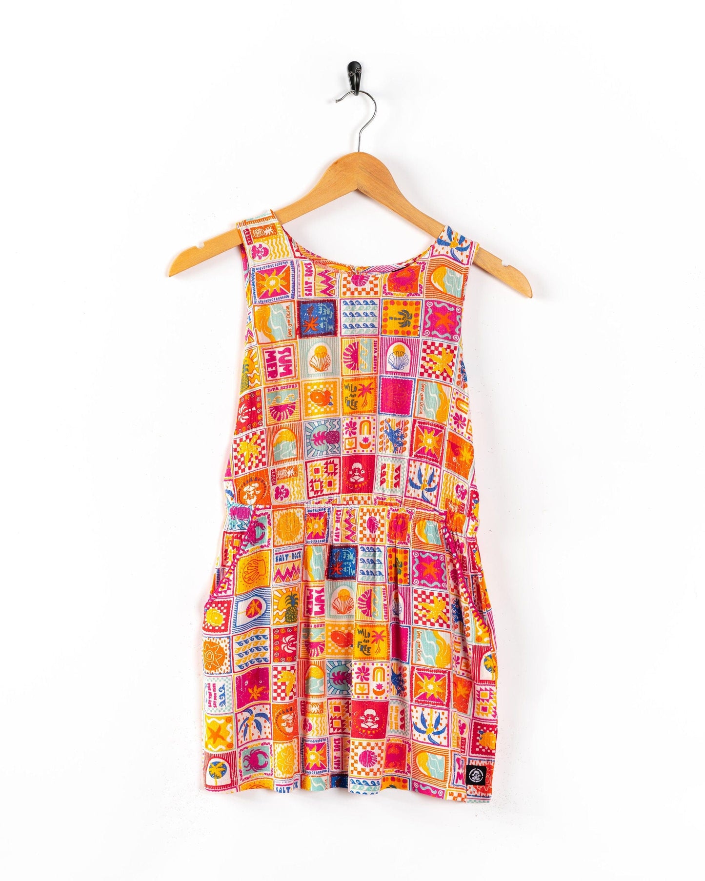 Tiles - Kids Dress - Multi