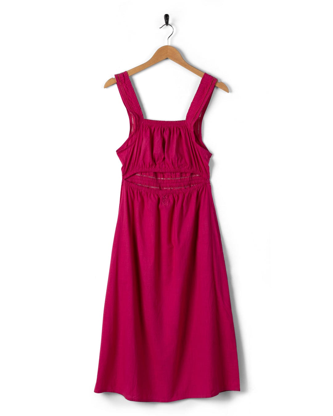 Renette - Womens Midi Dress - Pink