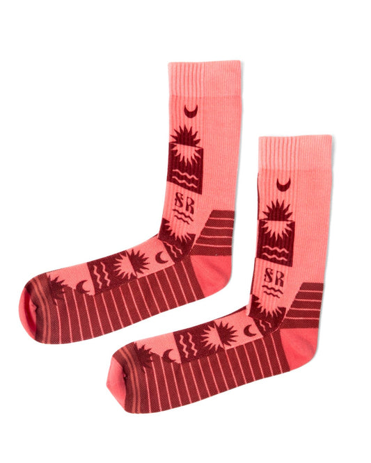 Equinox - Socks - Coral