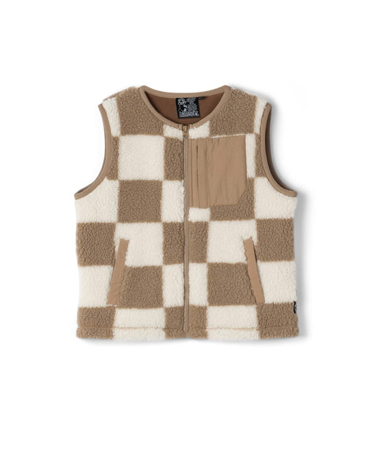 Calla Kids Outerwear Gilet In Light Brown