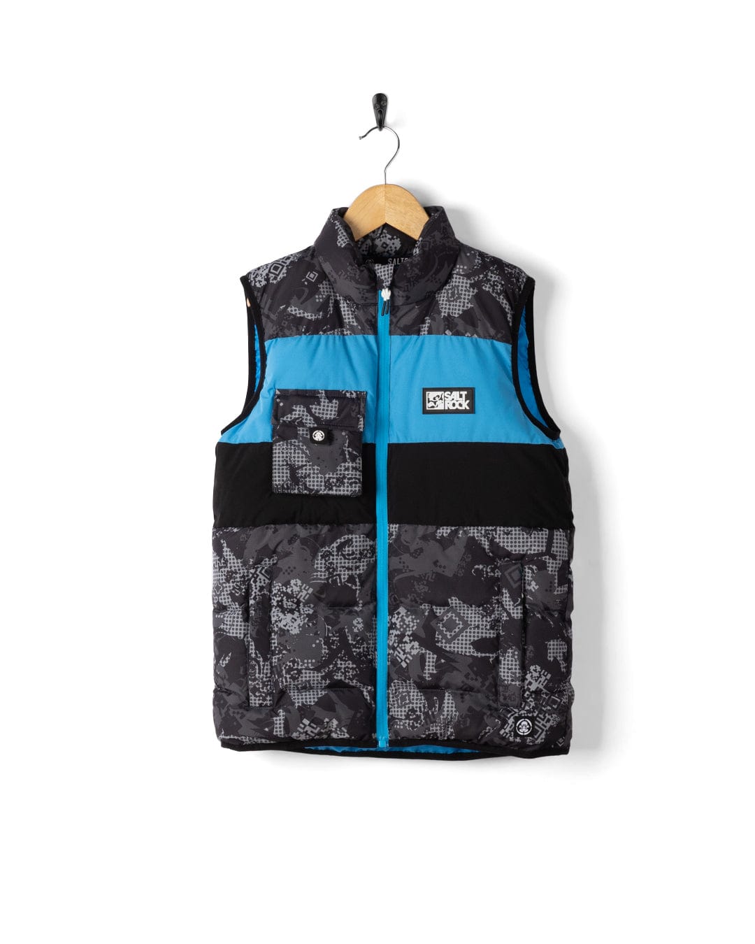 Destroya Digi - Kids Water Resistant Gilet - Black