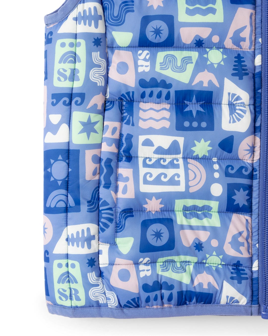 Venture - Kids Water Resistant Gilet - Blue