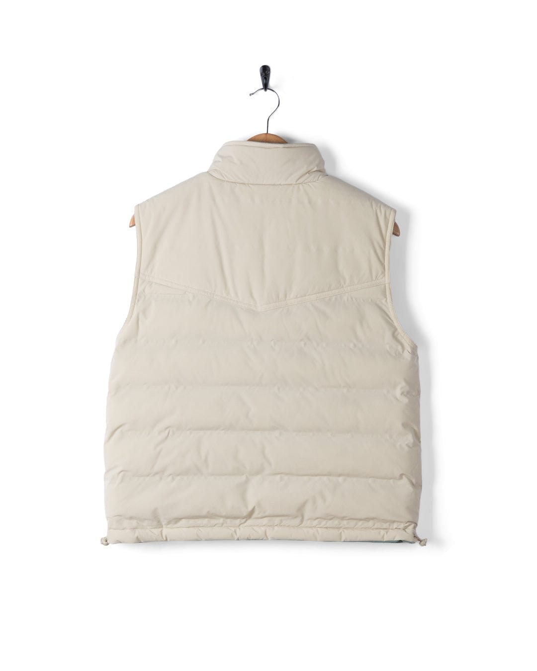 Myka -Womens Reversible Gilet - Blue/Cream