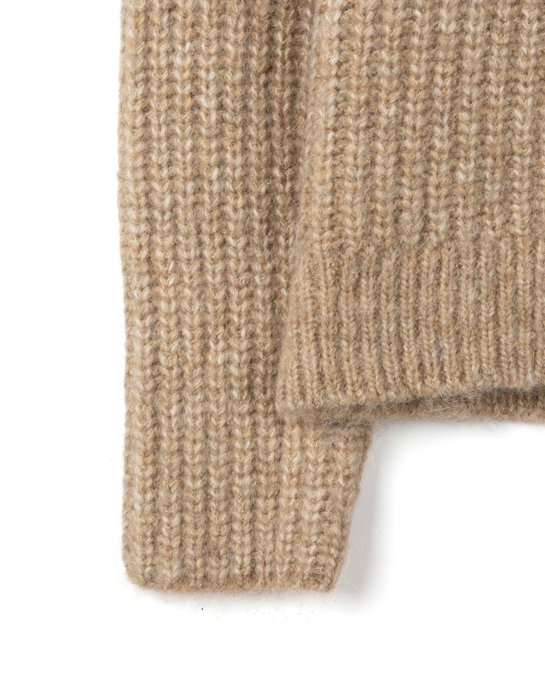 Maksi - Womens Hooded Jumper - Light Brown