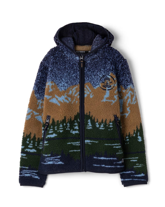 Mountainscape Kids Sherpa Fleece in Multi