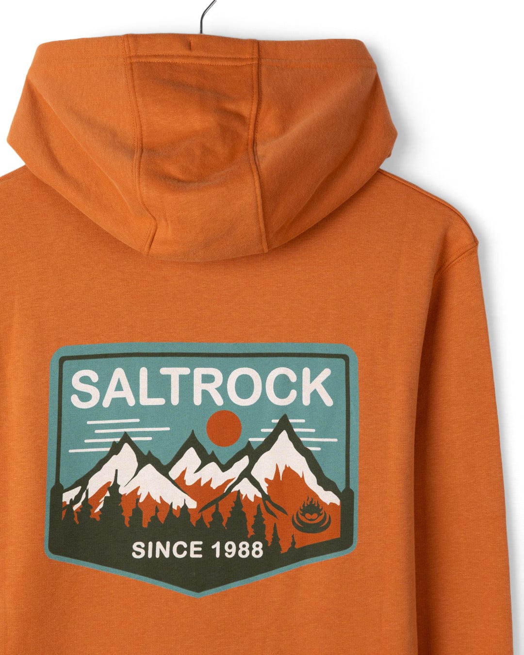 Uplands - Mens Pop Hoodie - Orange