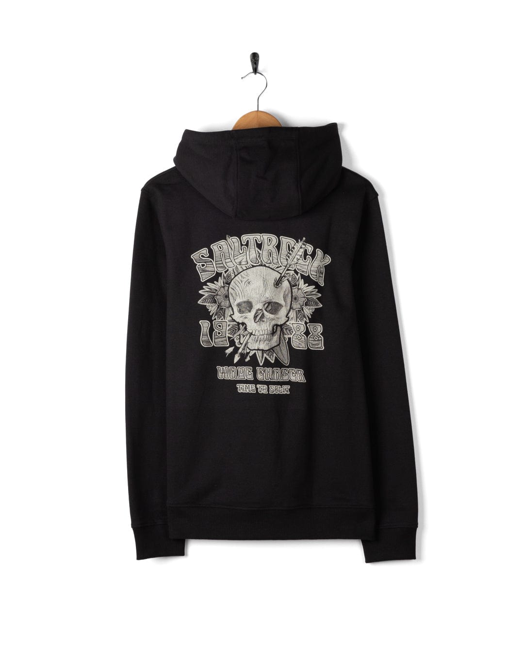 Split - Mens Pop Hoodie - Black
