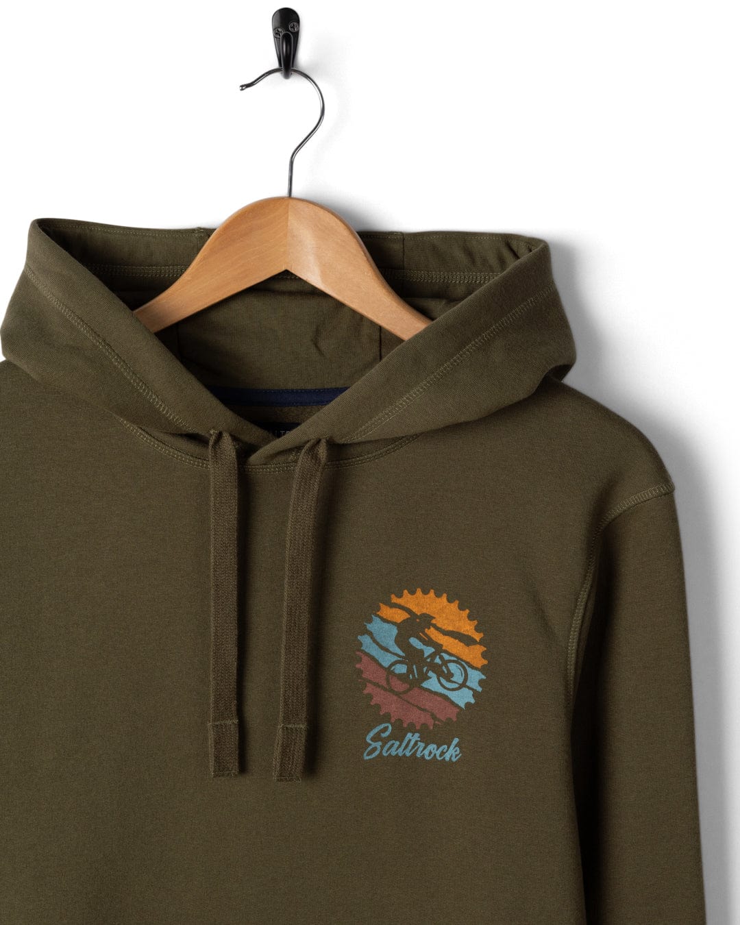 Mtb Colour - Mens Pop Hoodie - Green - AW25