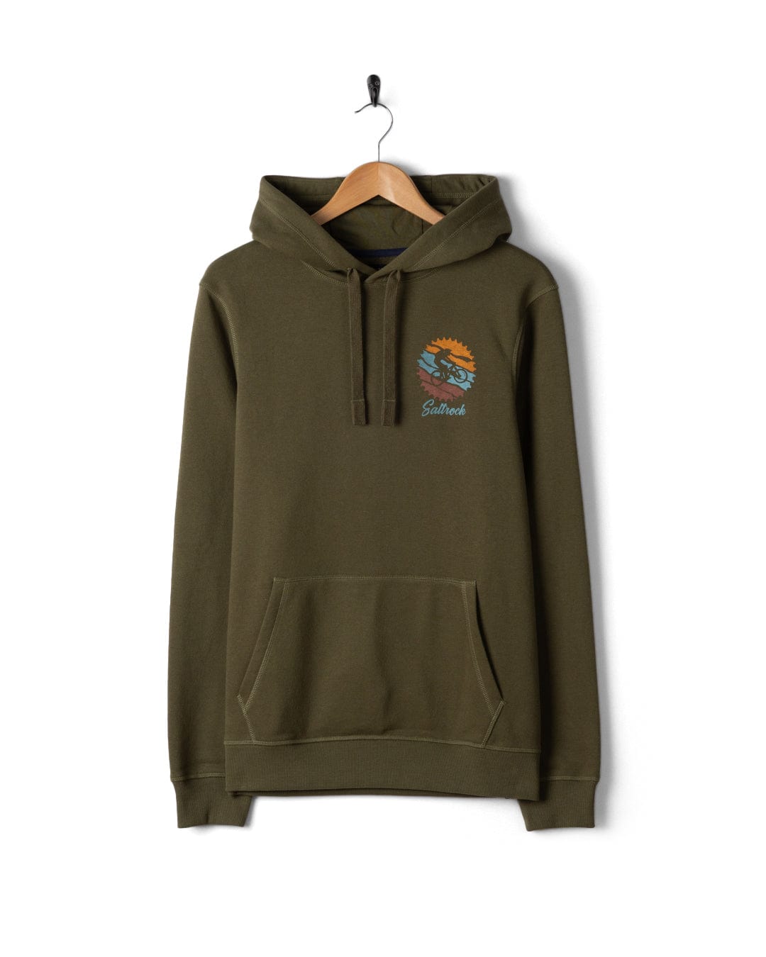 Mtb Colour - Mens Pop Hoodie - Green - AW25